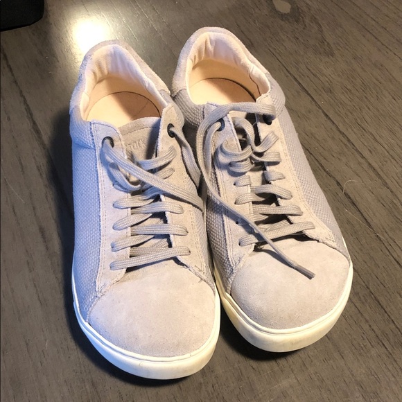 Birkenstock Light Gray Tennies - Picture 4 of 6